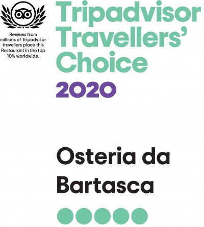 Bartasca è tra i migliori ristoranti al mondo su Trip Advisor